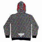 Asaali All Over Print Glow Hoodie